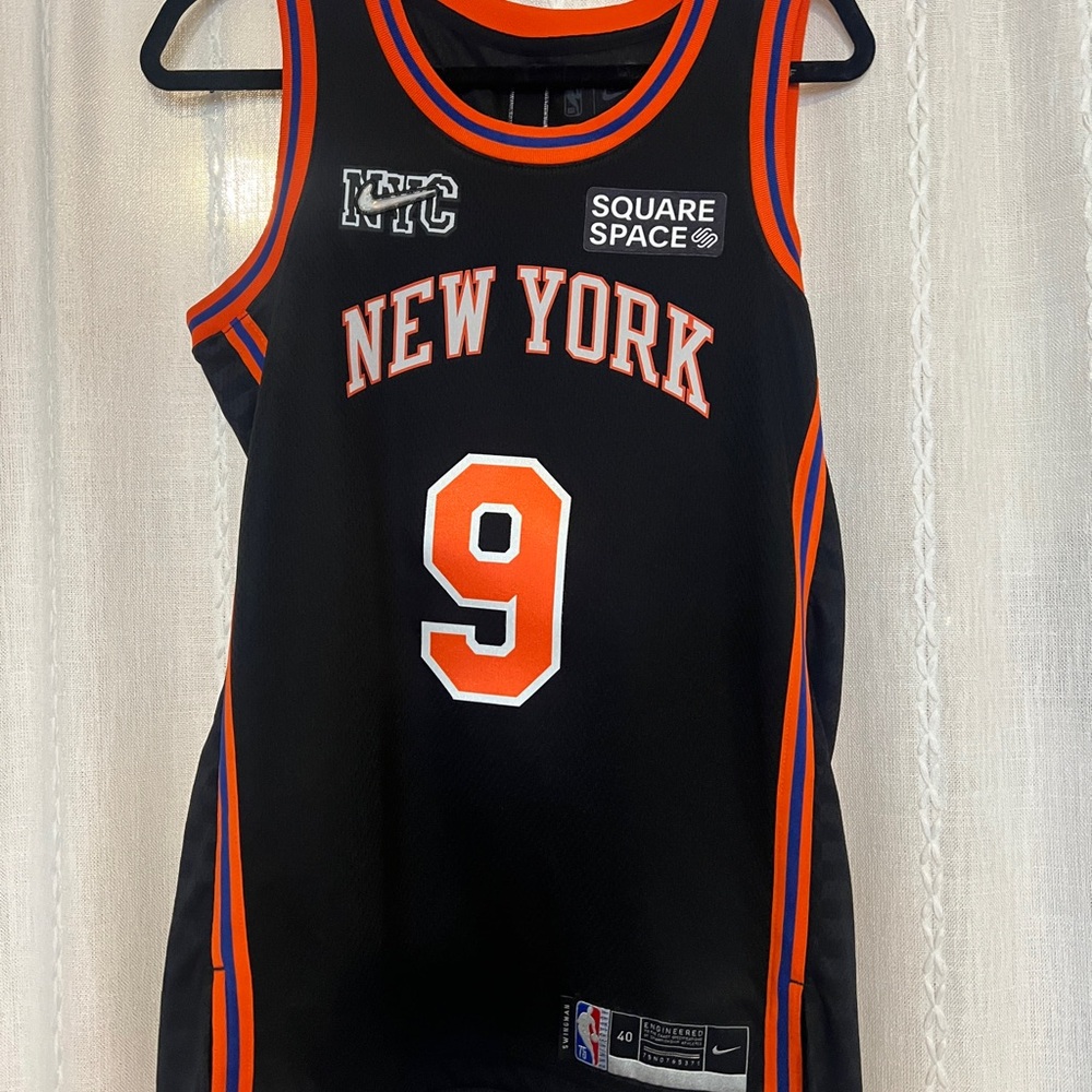 RJ Barrett 75th Anniversary City Edition Knick Jersey Size Small